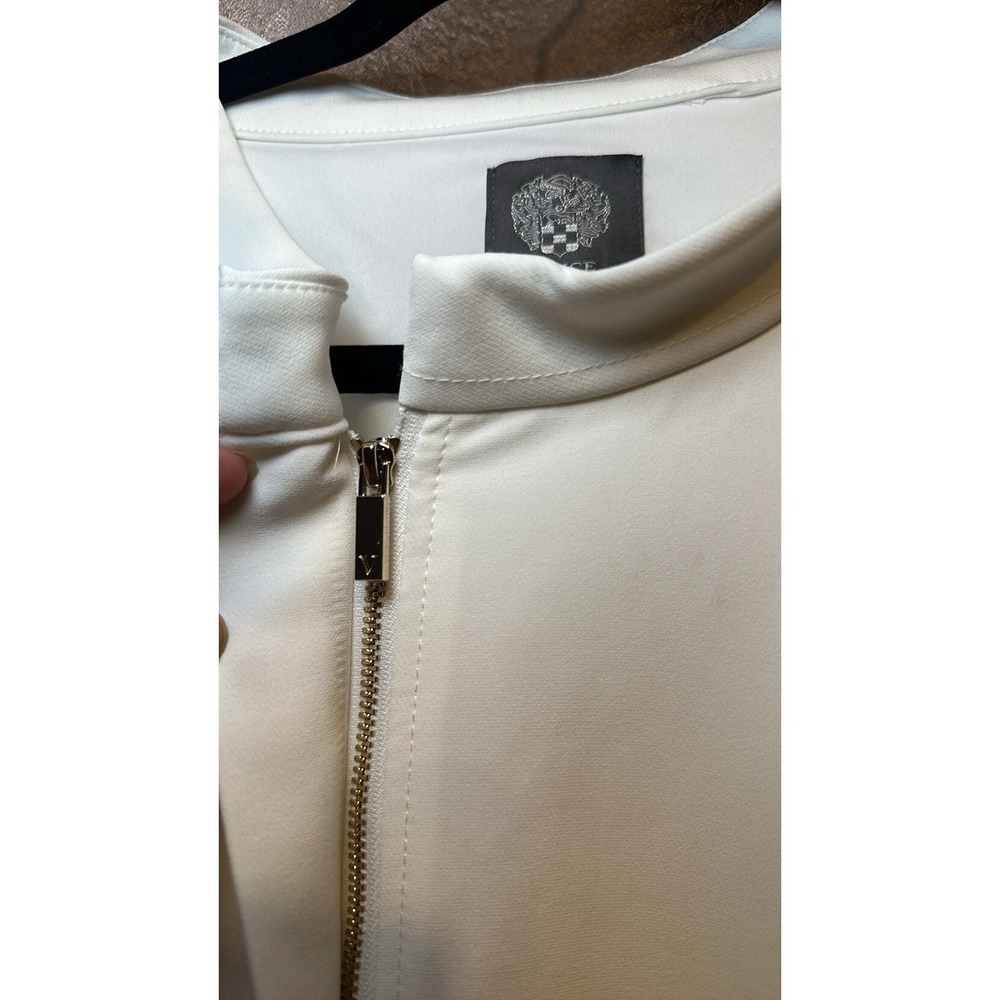 VINCE CAMUTO‎ Soho Stretch Twill Banded Collar LongSleeve Zip Bomber Jacket 2x - Picture 10 of 13